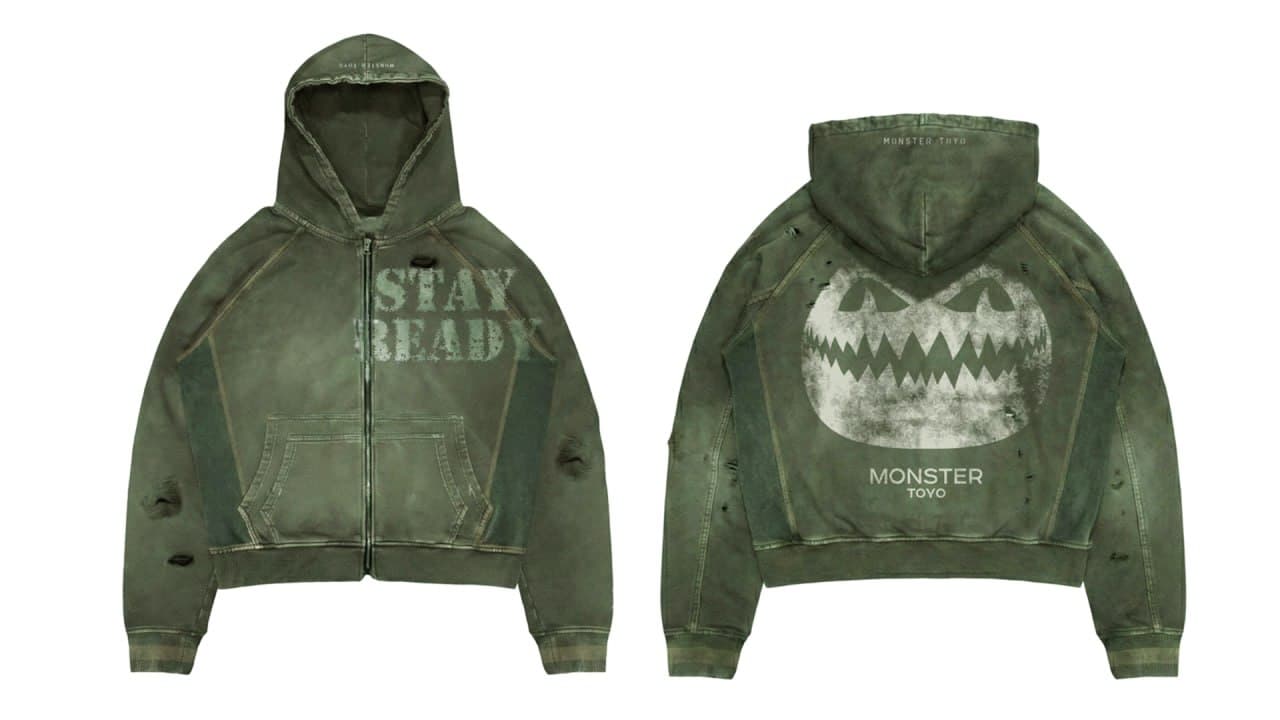 STAY READY ZIP HOODIE